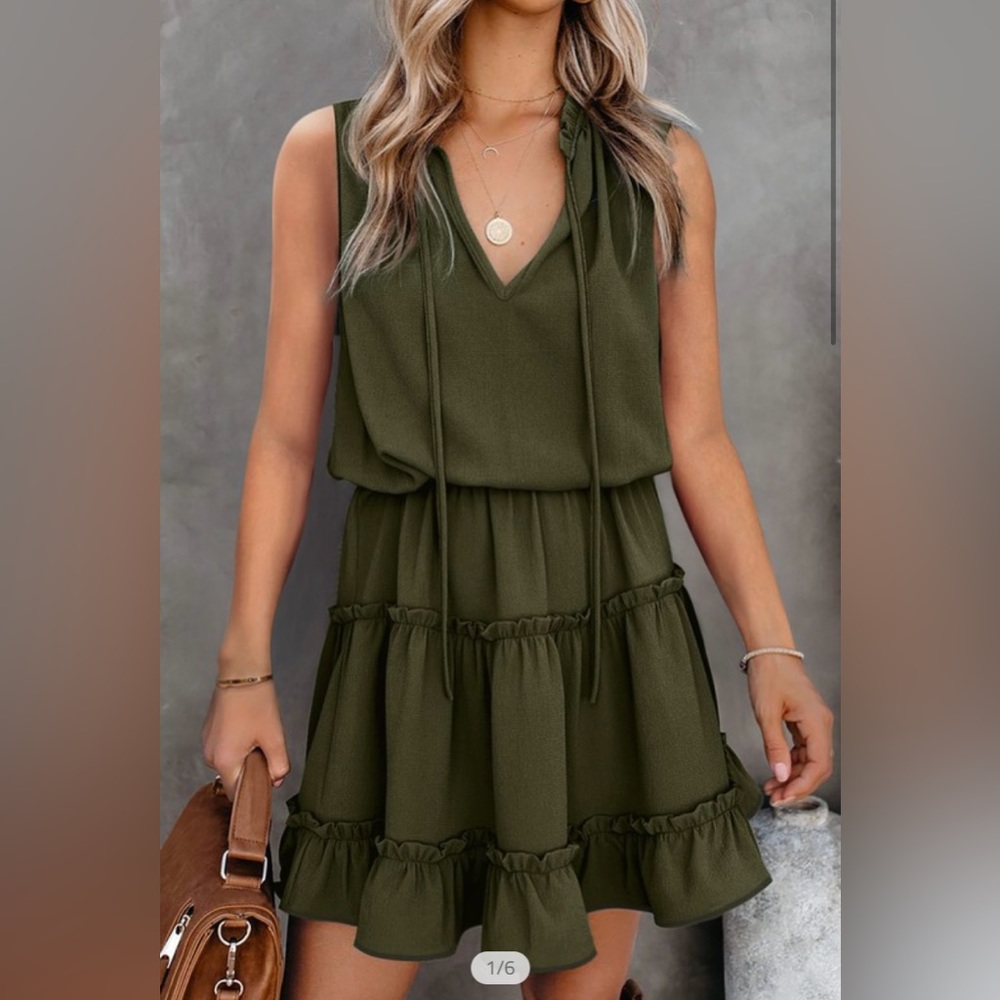 Green dress
